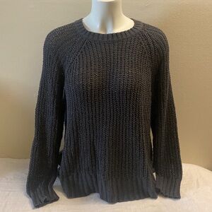 Aerie Charcoal Knit Top